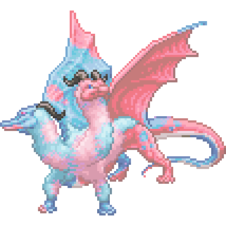 Dragon - Drago Cotton Candy - Dragon Cave
